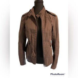 Marc Aurel ladies light jacket lined in size 38.